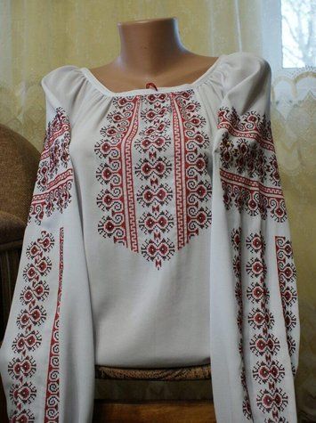 Сорочка святкова "Артеміда" біла 1285 фото
