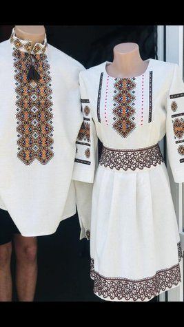 Комплект сімейної вишивки "Пізня осінь" 473 фото