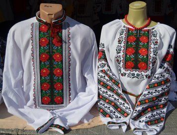 Вишиванки для пари "Борщівка" 1452 фото