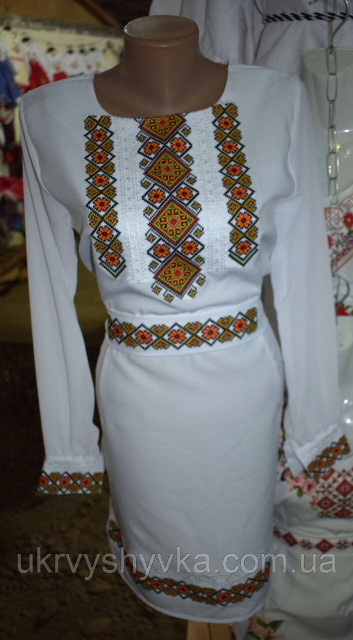 сукня вишита